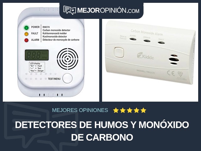 Detectores de humos y monóxido de carbono