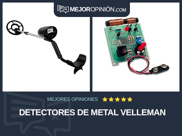 Detectores de metal Velleman