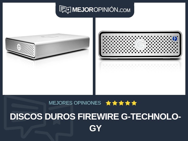 Discos duros FireWire G-Technology