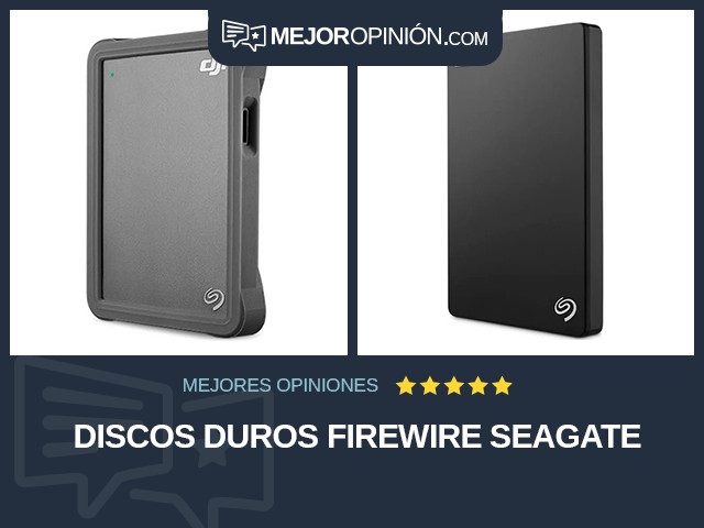 Discos duros FireWire Seagate