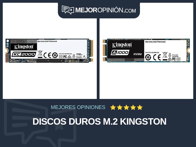 Discos duros M.2 Kingston
