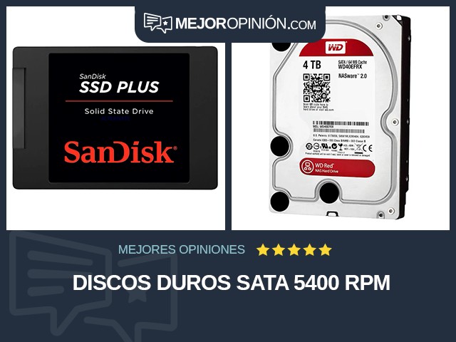 Discos duros SATA 5400 rpm