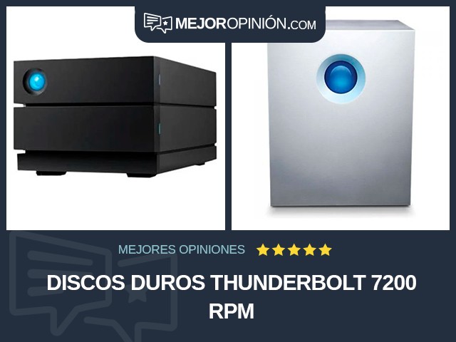 Discos duros Thunderbolt 7200 rpm