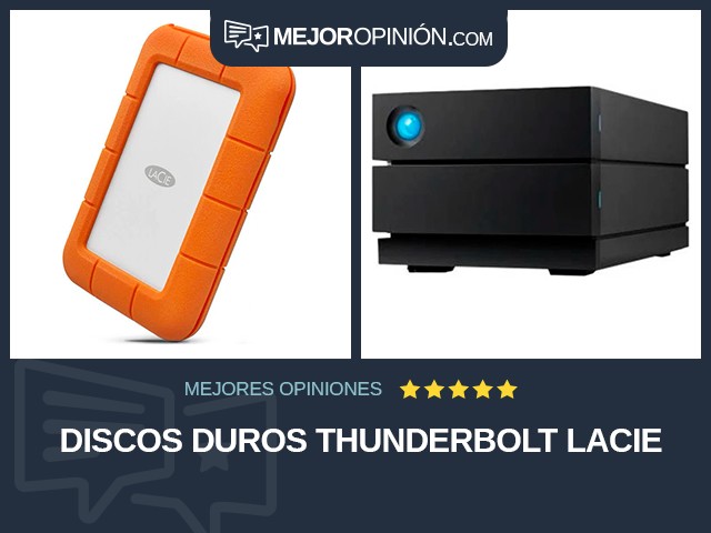 Discos duros Thunderbolt LaCie