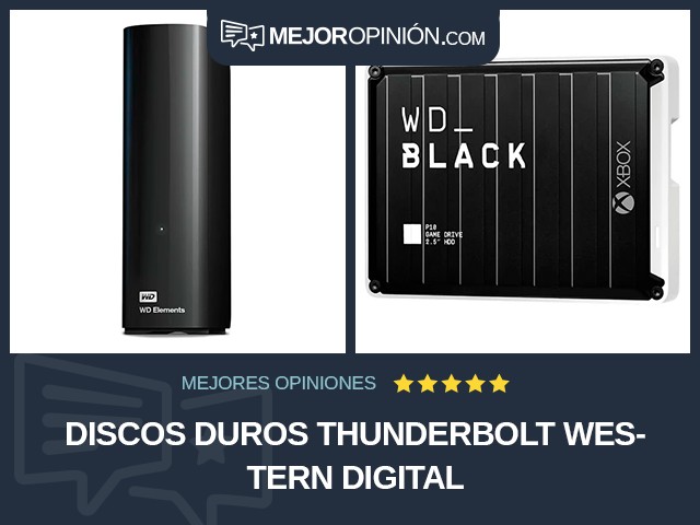 Discos duros Thunderbolt Western Digital