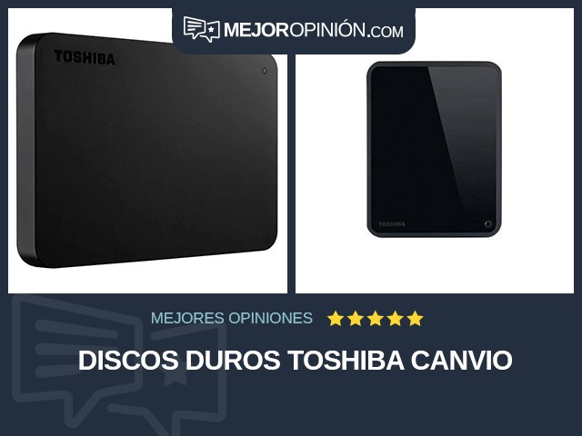 Discos duros Toshiba Canvio