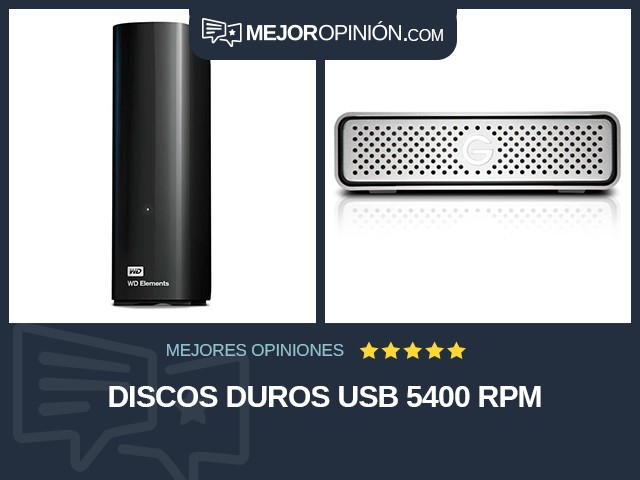 Discos duros USB 5400 rpm