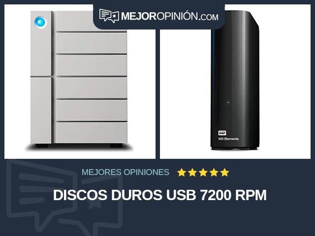 Discos duros USB 7200 rpm