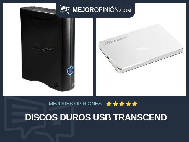 Discos duros USB Transcend