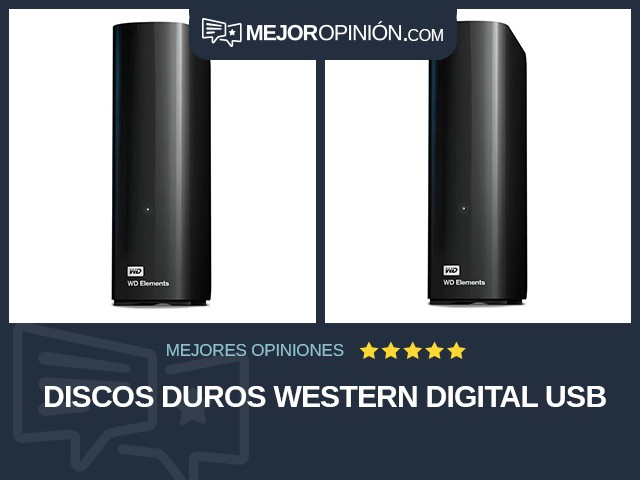 Discos duros Western Digital USB