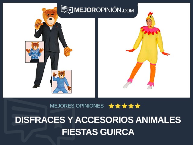 Disfraces y accesorios Animales Fiestas Guirca