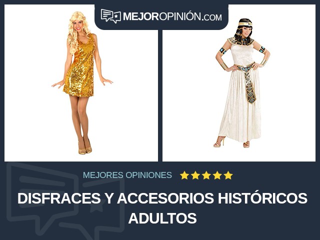 Disfraces y accesorios Históricos Adultos