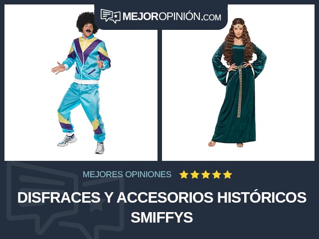 Disfraces y accesorios Históricos Smiffys
