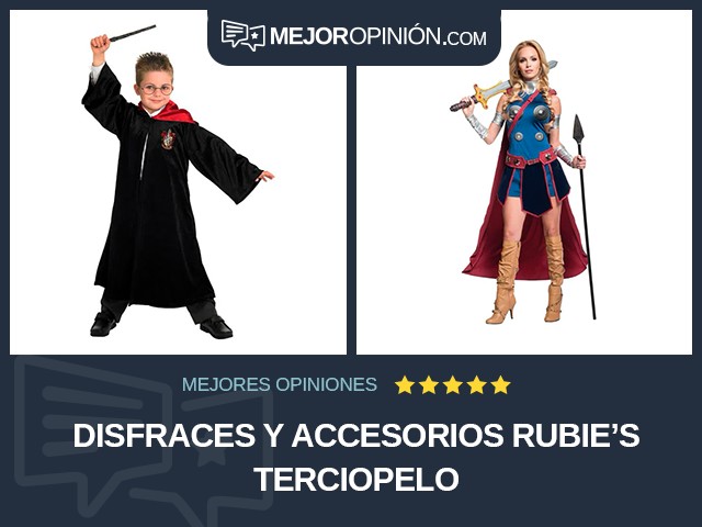 Disfraces y accesorios Rubie's Terciopelo