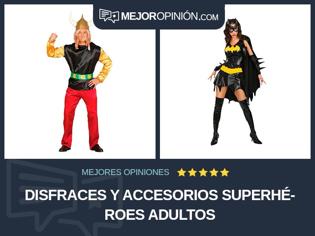 Disfraces y accesorios Superhéroes Adultos