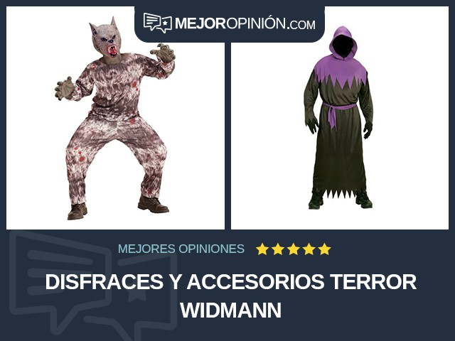 Disfraces y accesorios Terror Widmann
