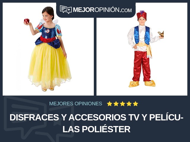 Disfraces y accesorios TV y películas Poliéster