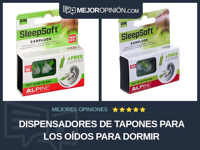 Dispensadores de tapones para los oídos Para dormir