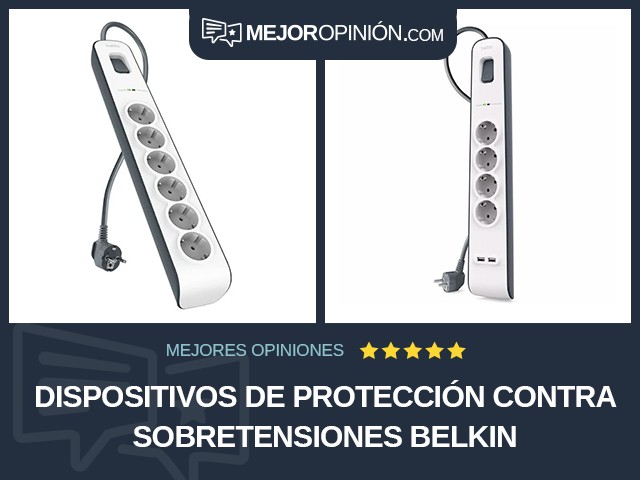 Dispositivos de protección contra sobretensiones Belkin