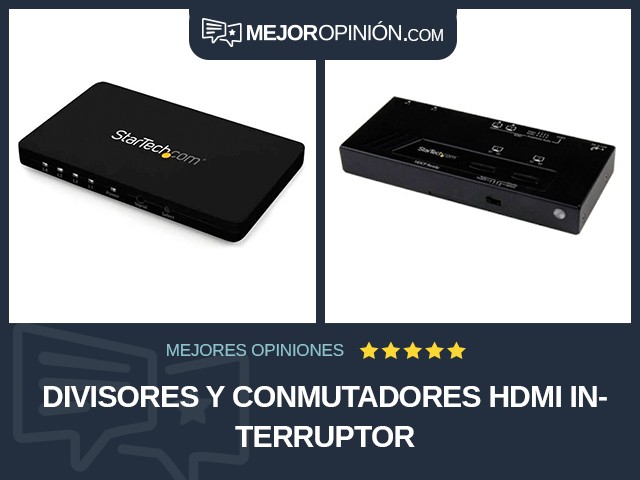 Divisores y conmutadores HDMI Interruptor
