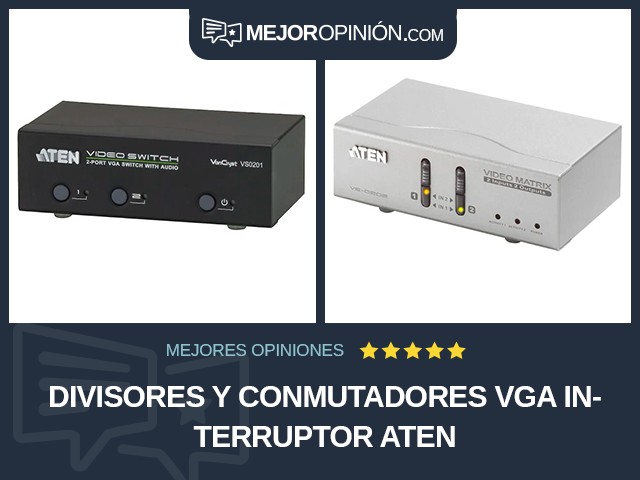 Divisores y conmutadores VGA Interruptor ATEN