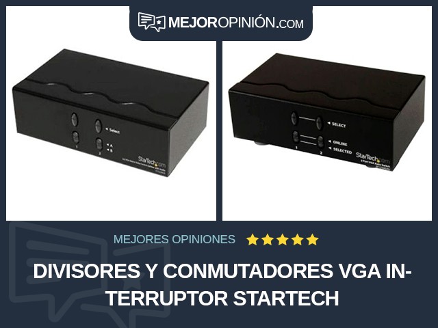 Divisores y conmutadores VGA Interruptor StarTech