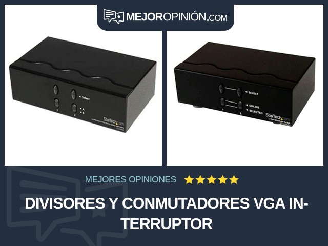 Divisores y conmutadores VGA Interruptor
