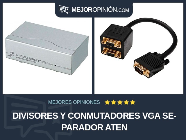 Divisores y conmutadores VGA Separador ATEN