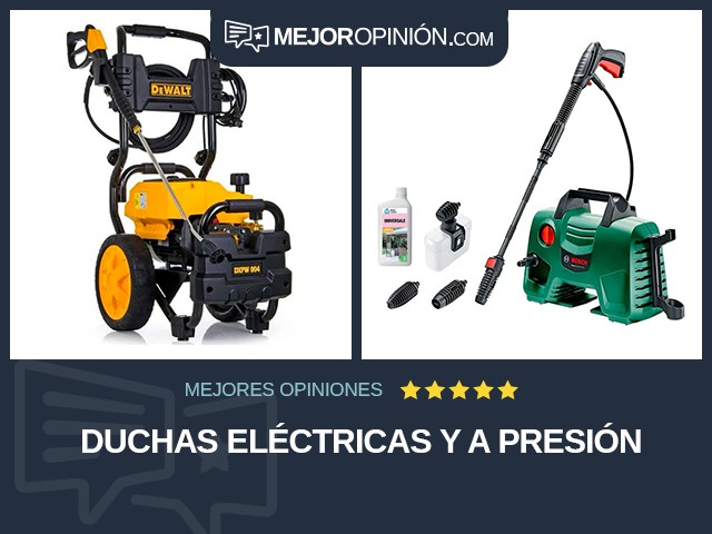 Duchas eléctricas y a presión