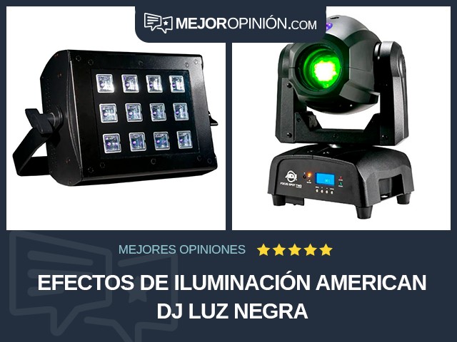 Efectos de iluminación American DJ Luz negra