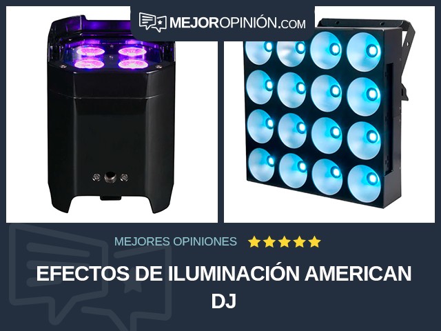 Efectos de iluminación American DJ