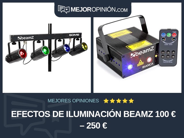 Efectos de iluminación beamZ 100 € – 250 €