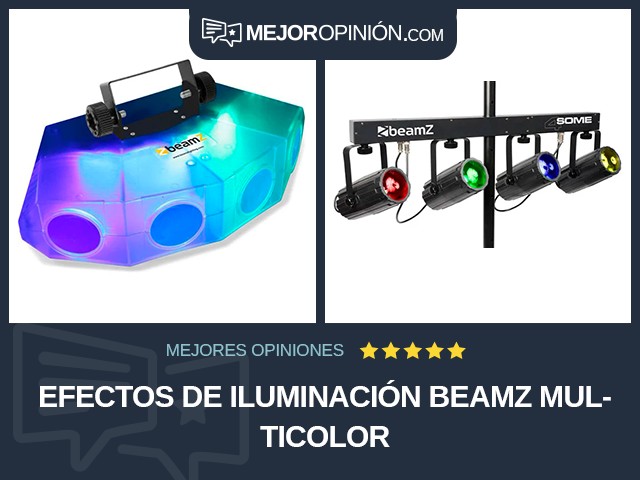 Efectos de iluminación beamZ Multicolor