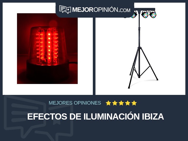 Efectos de iluminación Ibiza