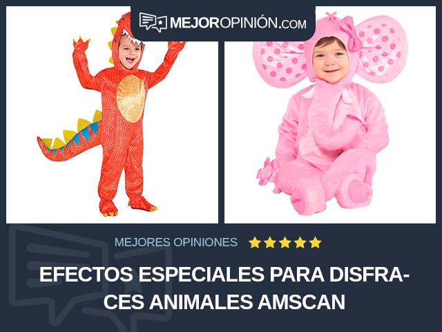 Efectos especiales para disfraces Animales Amscan