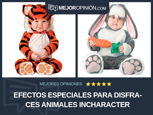 Efectos especiales para disfraces Animales InCharacter