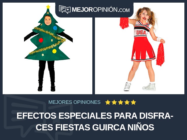 Efectos especiales para disfraces Fiestas Guirca Niños