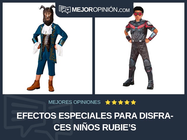 Efectos especiales para disfraces Niños Rubie's