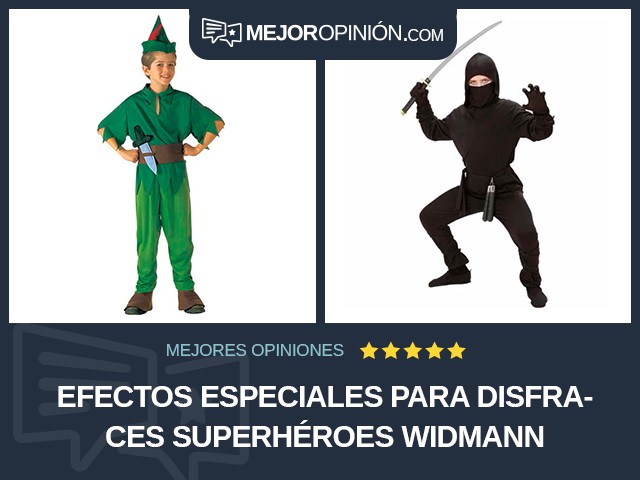 Efectos especiales para disfraces Superhéroes Widmann