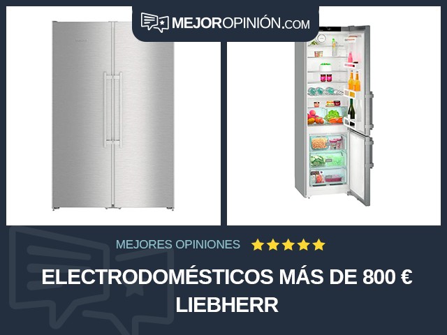 Electrodomésticos Más de 800 € Liebherr