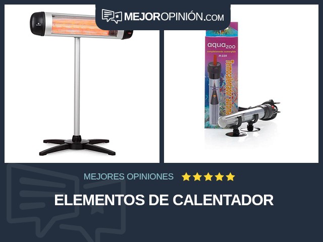 Elementos de calentador