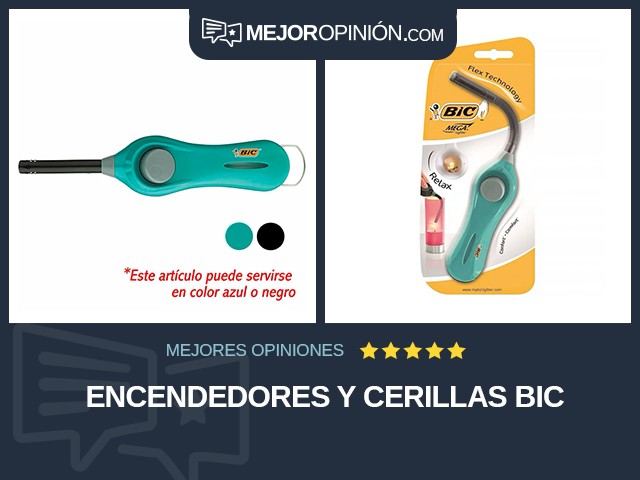 Encendedores y cerillas BIC