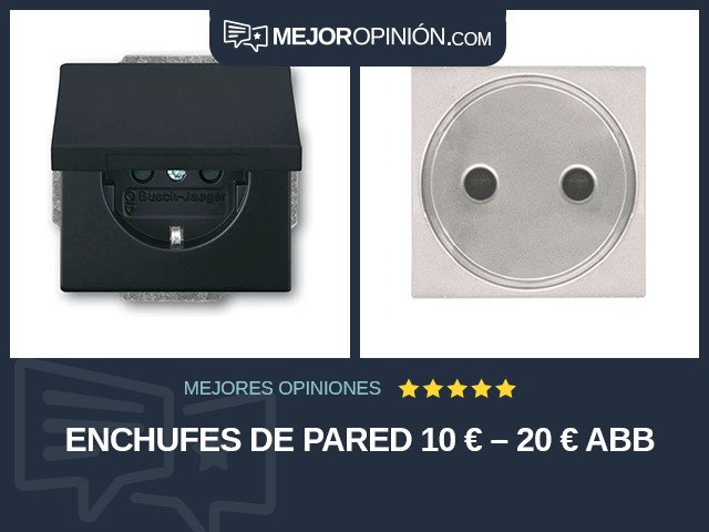 Enchufes de pared 10 € – 20 € ABB