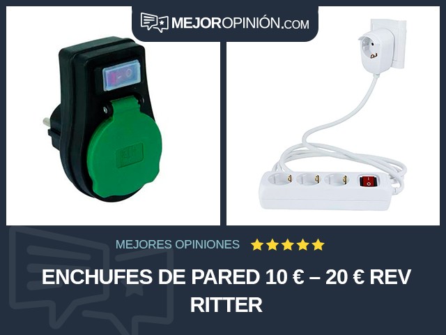 Enchufes de pared 10 € – 20 € REV Ritter