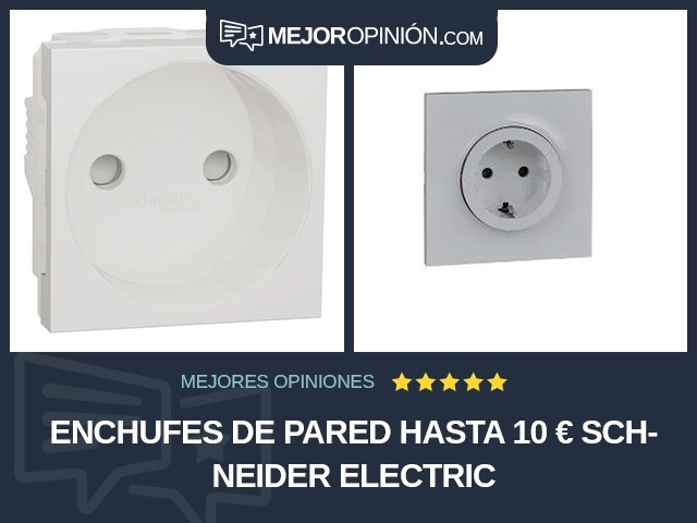 Enchufes de pared Hasta 10 € Schneider Electric