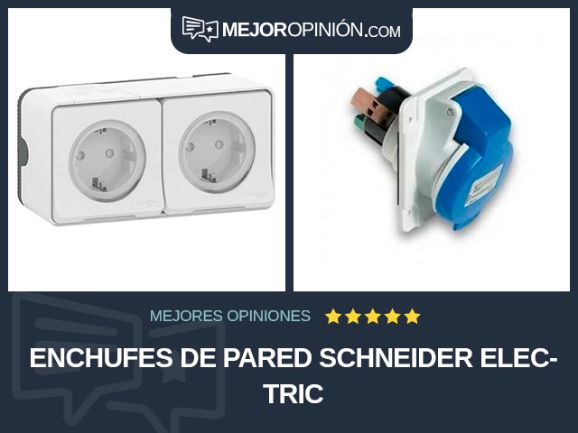 Enchufes de pared Schneider Electric