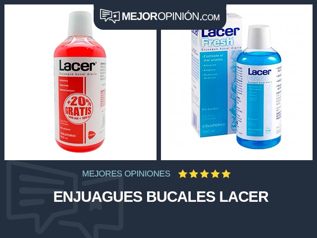 Enjuagues bucales Lacer