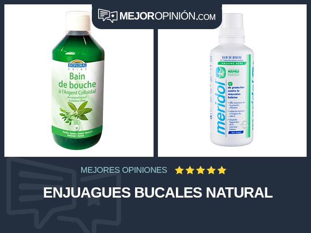 Enjuagues bucales Natural