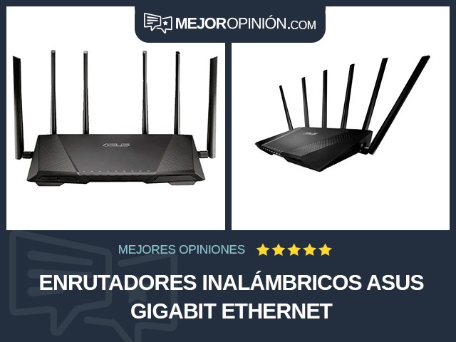 Enrutadores inalámbricos ASUS Gigabit Ethernet