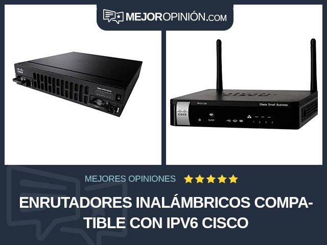 Enrutadores inalámbricos Compatible con IPv6 Cisco